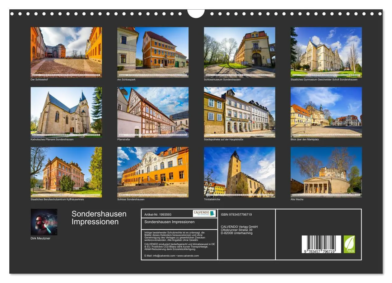Bild: 9783457796719 | Sondershausen Impressionen (Wandkalender 2026 DIN A3 quer),...