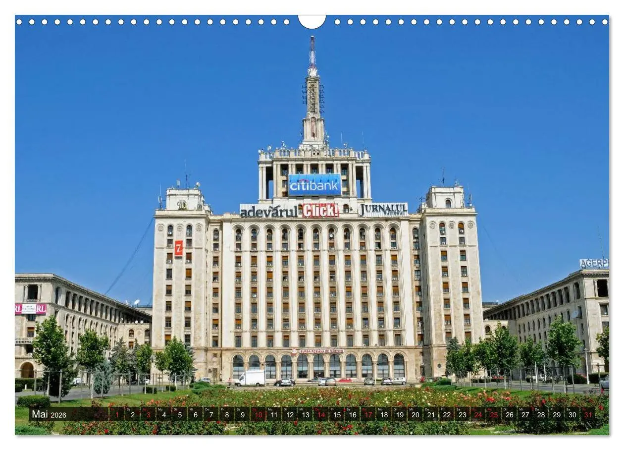 Bild: 9783516196719 | Bukarest - Paris des Ostens (Wandkalender 2026 DIN A3 quer),...