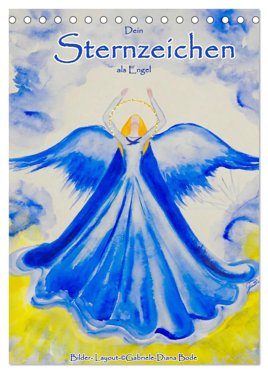 Cover: 9783516266719 | Dein Sternzeichen als Engel (Tischkalender 2026 DIN A5 hoch),...