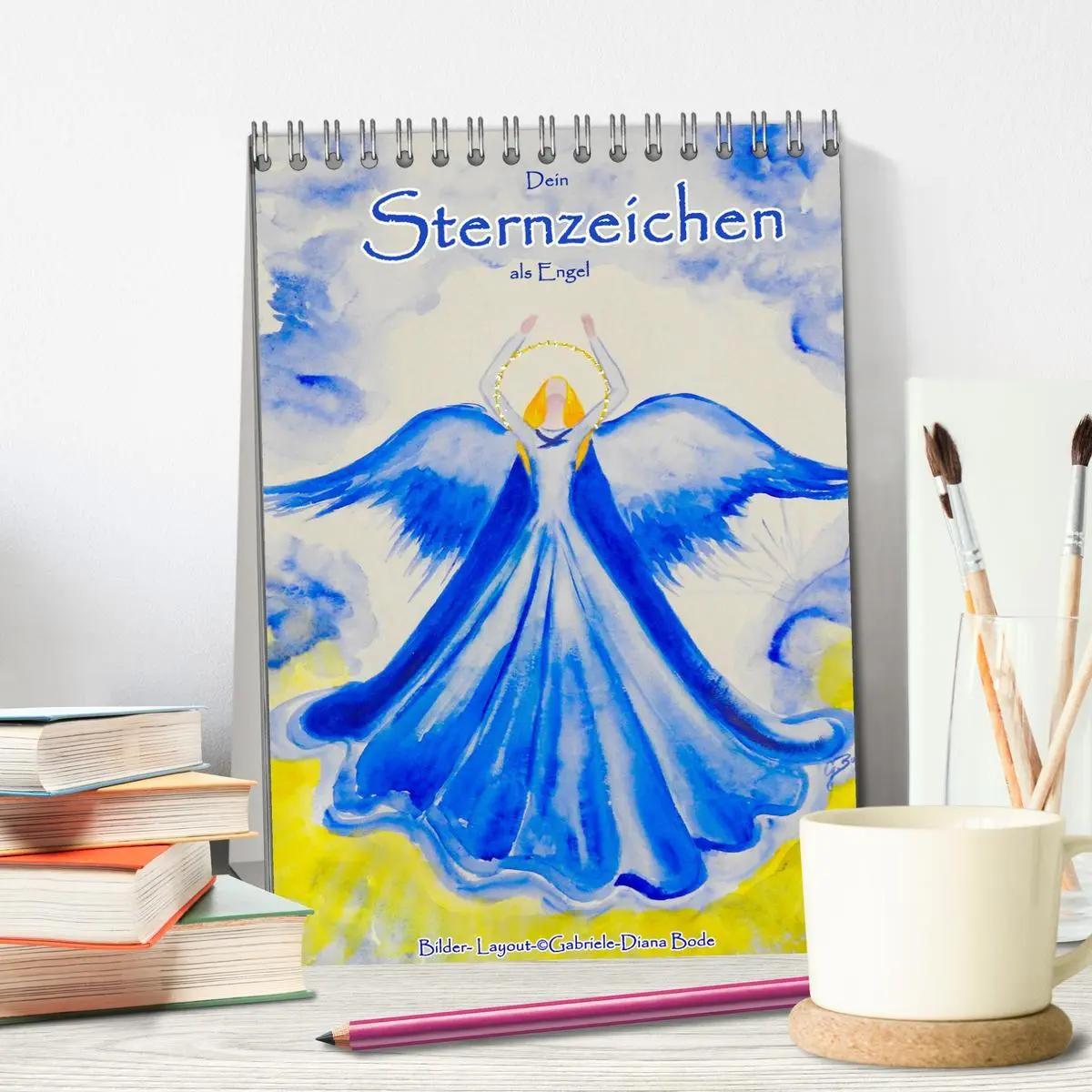 Bild: 9783516266719 | Dein Sternzeichen als Engel (Tischkalender 2026 DIN A5 hoch),...