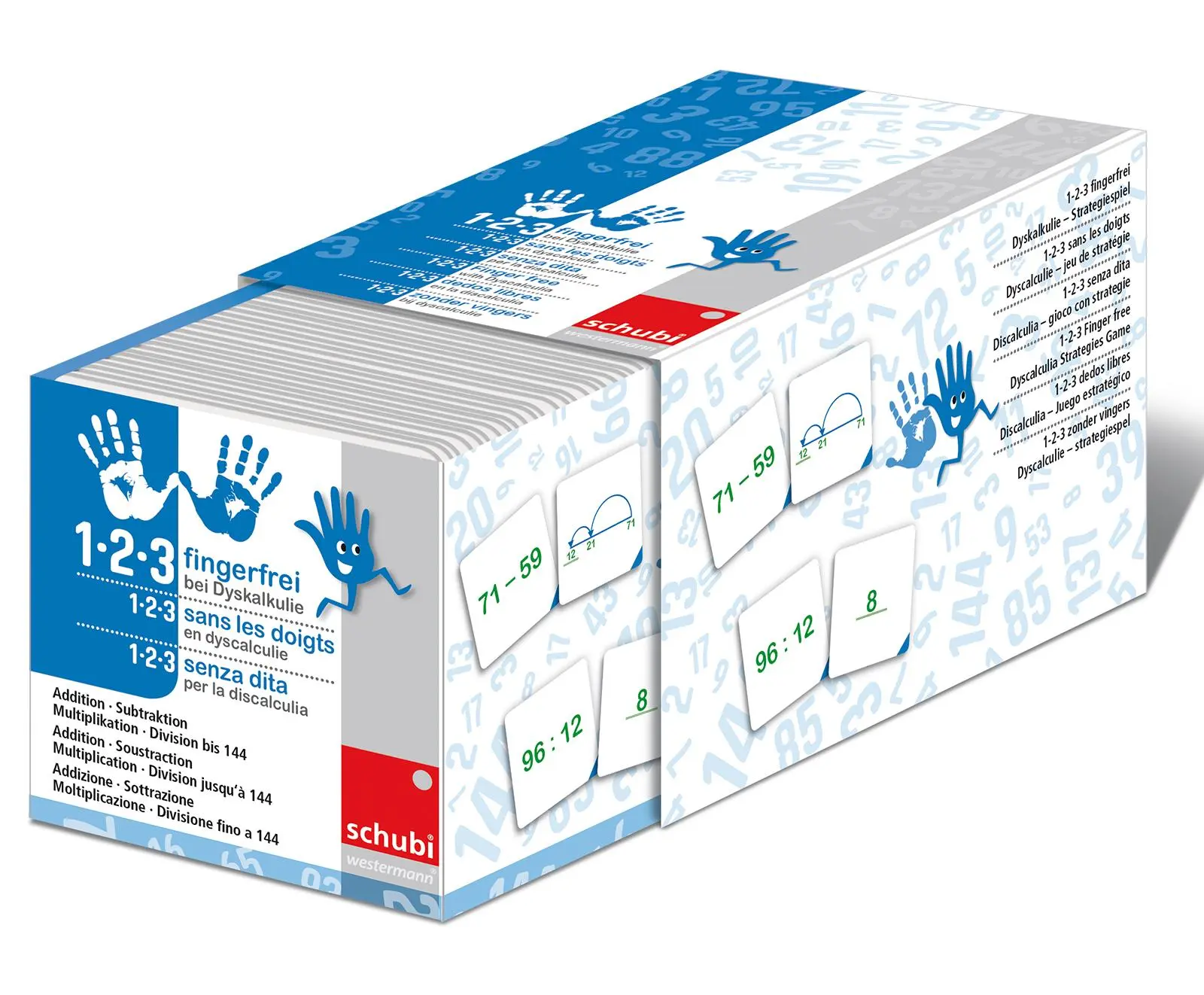 Cover: 9783039766819 | 1-2-3 fingerfrei bei Dyskalkulie 5 | Box | Praxisbuch Rechenschwäche? Cover: 9783039766819 | 1-2-3 fingerfrei bei Dyskalkulie 5 | Box | Praxisbuch Rechenschwäche?