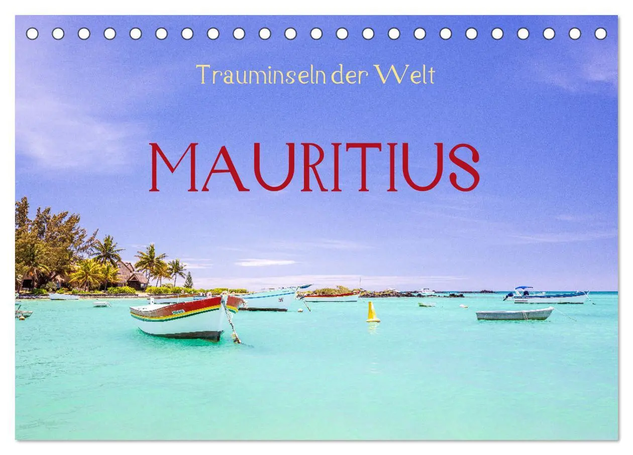 Cover: 9783457546819 | Trauminseln der Welt - Mauritius (Tischkalender 2026 DIN A5 quer),...