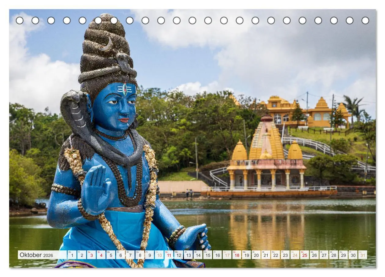 Bild: 9783457546819 | Trauminseln der Welt - Mauritius (Tischkalender 2026 DIN A5 quer),...