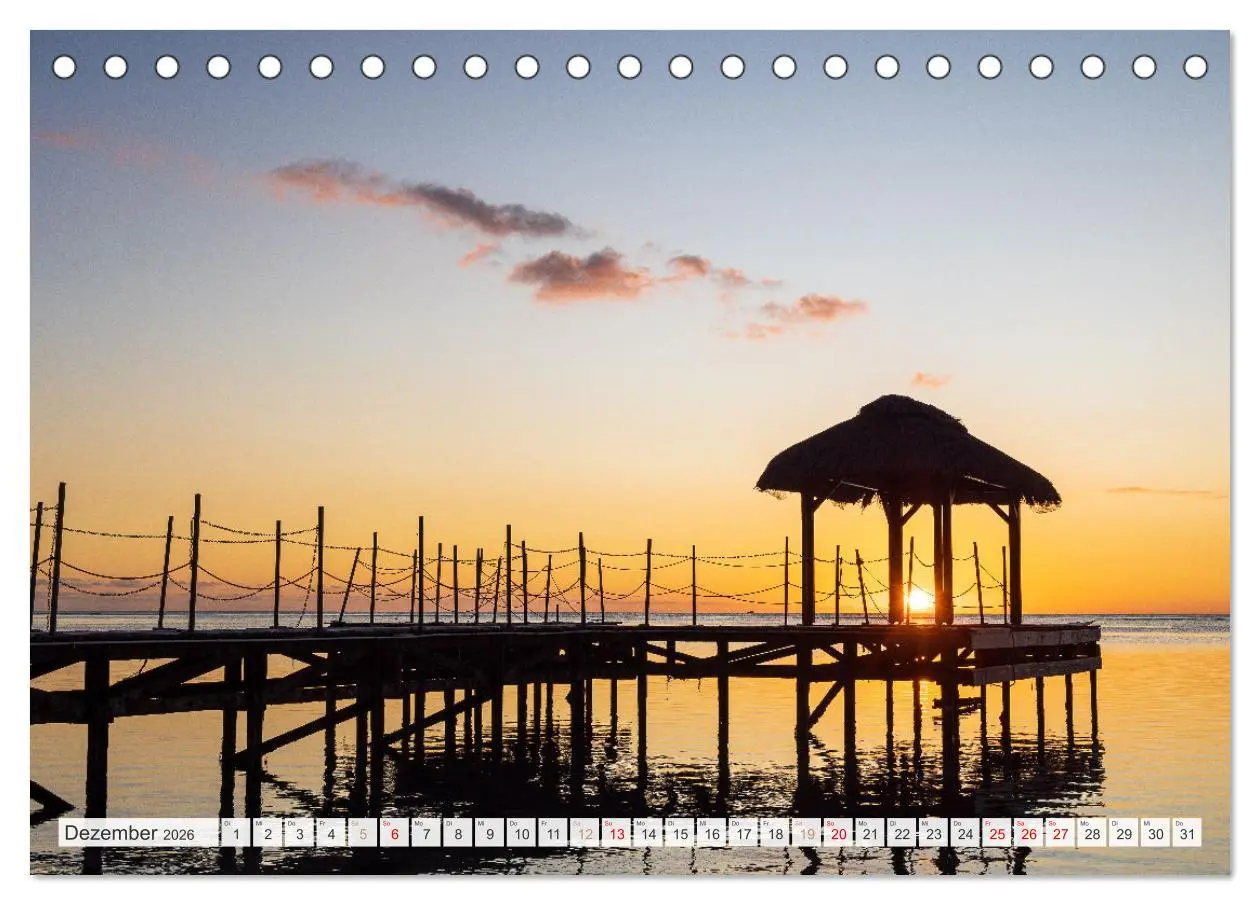 Bild: 9783457546819 | Trauminseln der Welt - Mauritius (Tischkalender 2026 DIN A5 quer),...