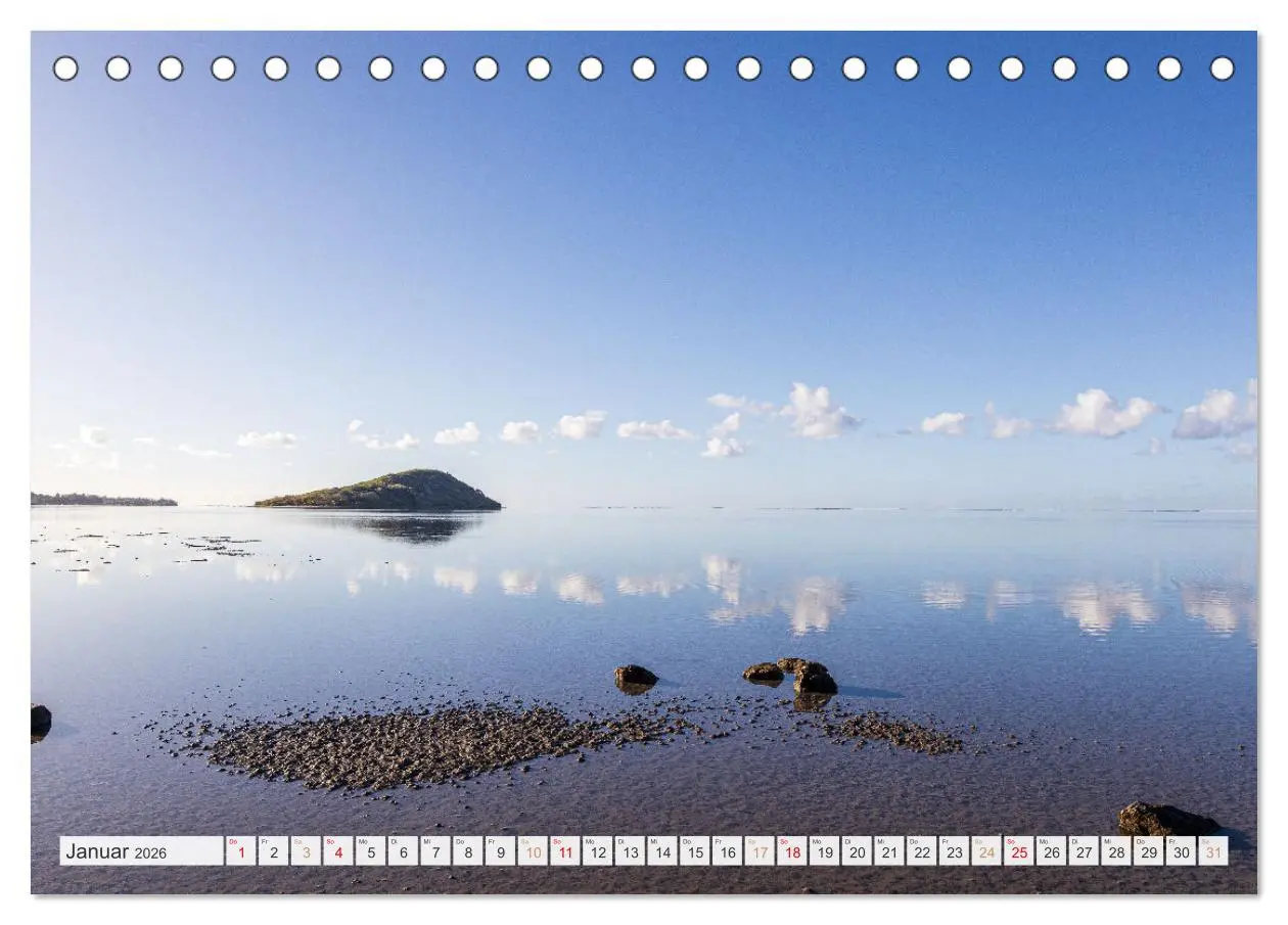 Bild: 9783457546819 | Trauminseln der Welt - Mauritius (Tischkalender 2026 DIN A5 quer),...