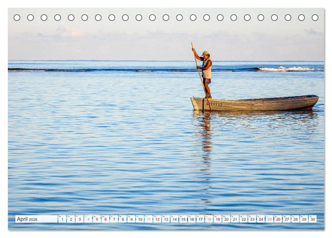 Bild: 9783457546819 | Trauminseln der Welt - Mauritius (Tischkalender 2026 DIN A5 quer),...