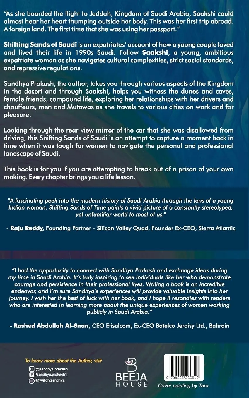 Rückseite: 9789395266819 | Shifting Sands of Saudi | Sandhya Prakash | Taschenbuch | Englisch