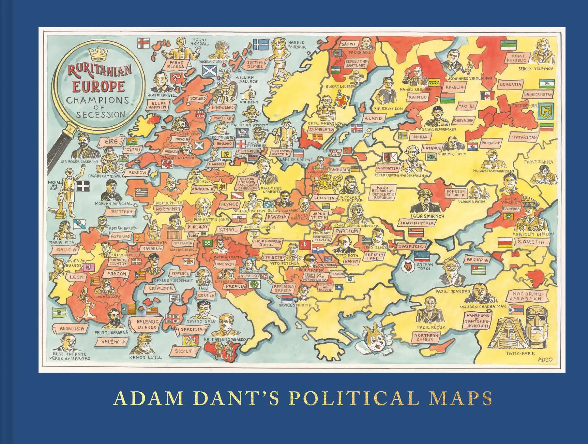 Cover: 9781849946919 | Adam Dant's Political Maps | Adam Dant | Buch | Gebunden | Englisch
