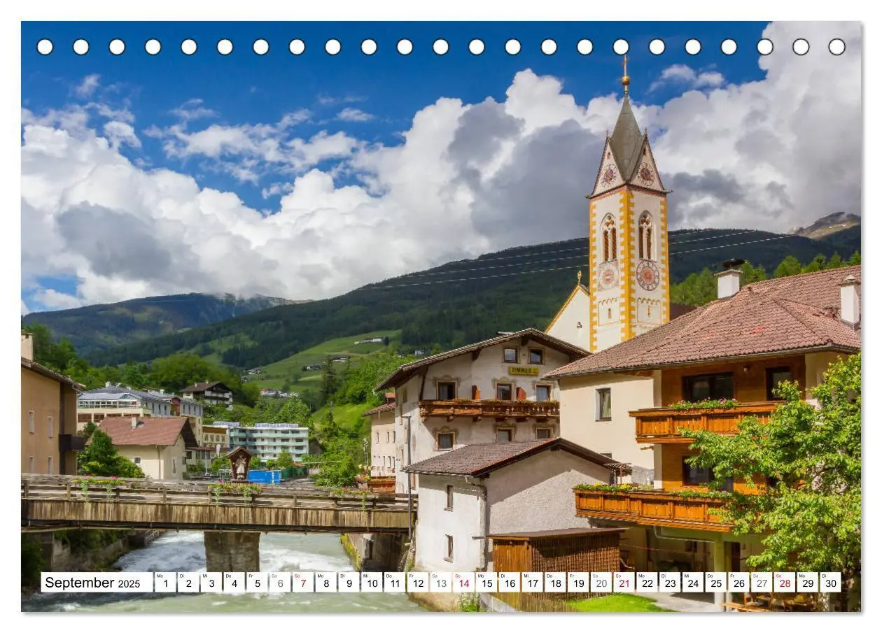 Bild: 9783435446919 | Reise nach Tirol - Die kleinen Dörfer bei Innsbruck (Tischkalender...