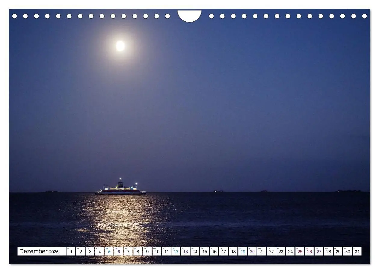 Bild: 9783457606919 | Föhr - Wasser Landschaft Wind und Meer (Wandkalender 2026 DIN A4...