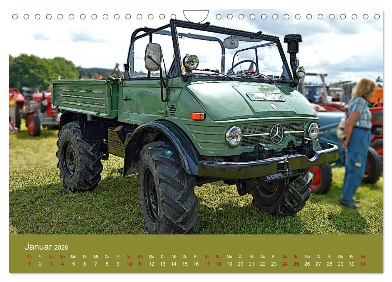 Bild: 9783457846919 | Ein Mythos mit Stern - das Universalmotorgerät (Wandkalender 2026...
