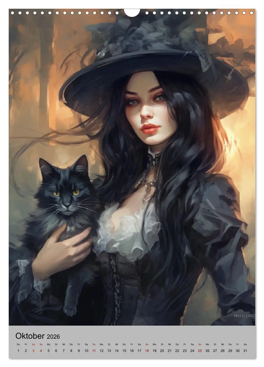 Bild: 9783516316919 | Gothic-Queens. Schaurig-schön im Renaissance-Stil (Wandkalender...