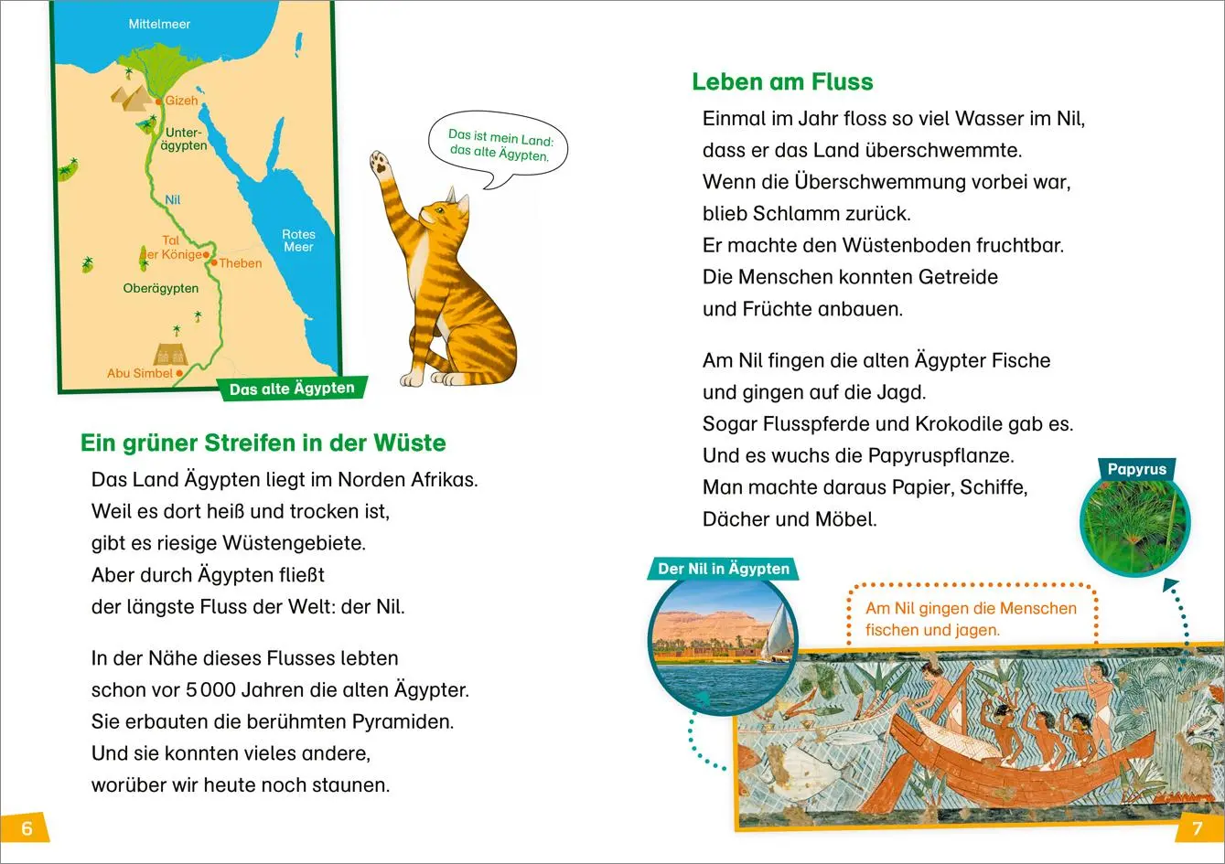 Bild: 9783788676919 | WAS IST WAS Erstes Lesen Band 27. Das alte Ägypten | Christina Braun