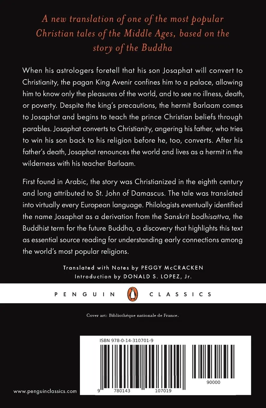 Rückseite: 9780143107019 | Barlaam and Josaphat | A Christian Tale of the Buddha | Gui de Cambrai