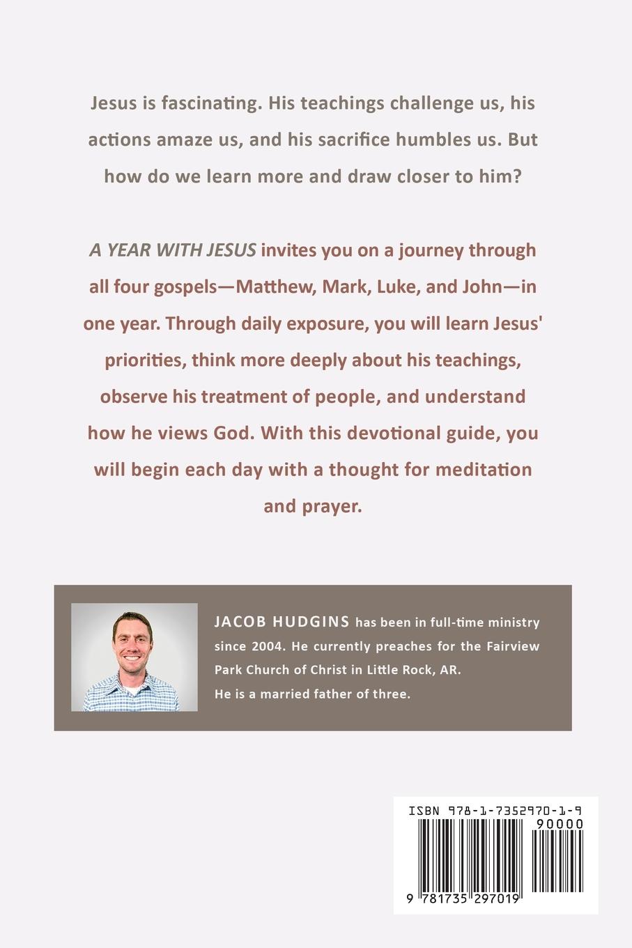 Rückseite: 9781735297019 | A Year with Jesus | A Five Day a Week Devotional through the Gospels