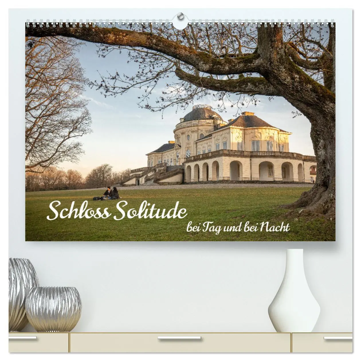 Cover: 9783457287019 | Schloss Solitude bei Tag und bei Nacht (hochwertiger Premium...