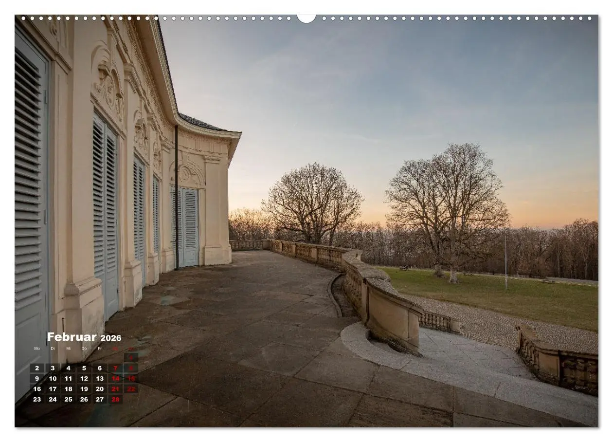 Bild: 9783457287019 | Schloss Solitude bei Tag und bei Nacht (hochwertiger Premium...