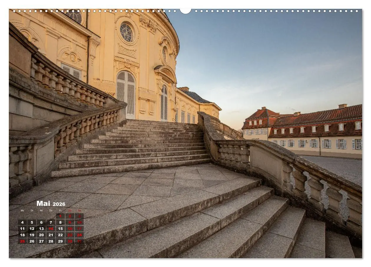 Bild: 9783457287019 | Schloss Solitude bei Tag und bei Nacht (hochwertiger Premium...