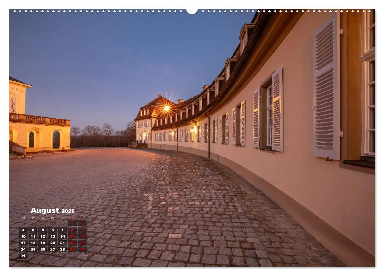 Bild: 9783457287019 | Schloss Solitude bei Tag und bei Nacht (hochwertiger Premium...