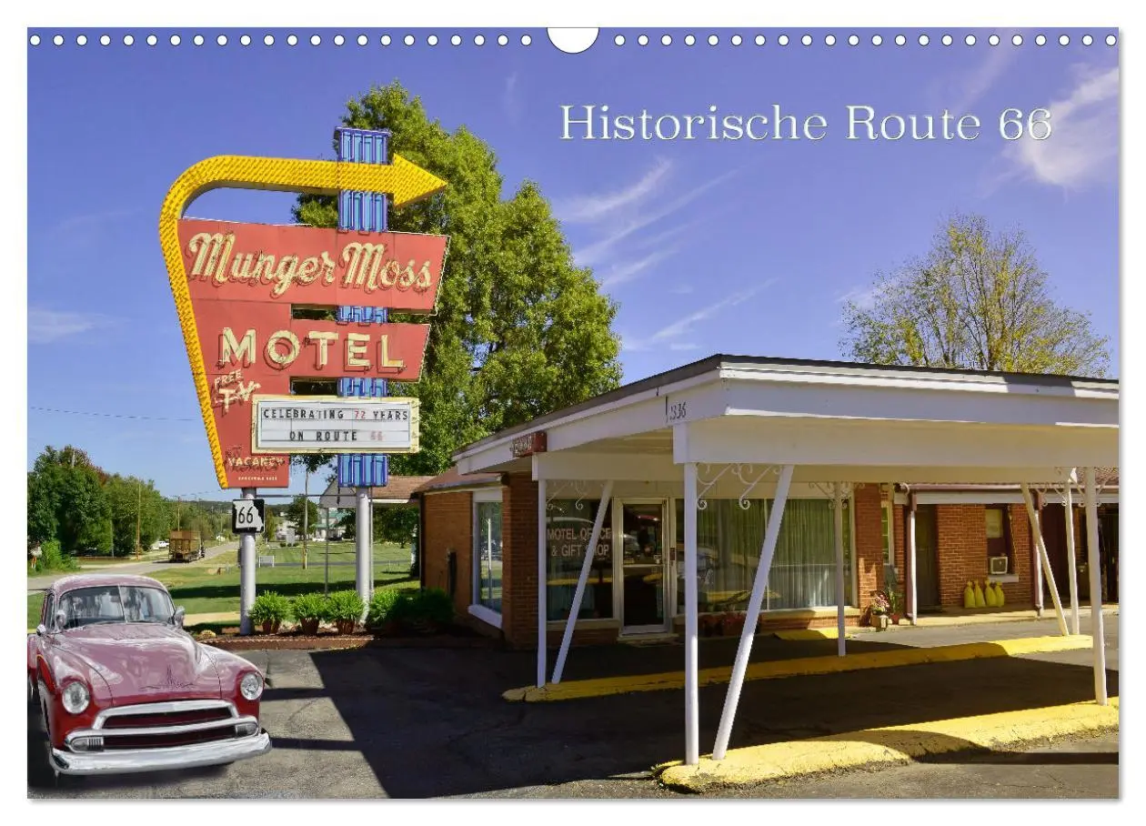 Cover: 9783457357019 | Historic Route 66 - National Scenic Byway (Wandkalender 2026 DIN A3...