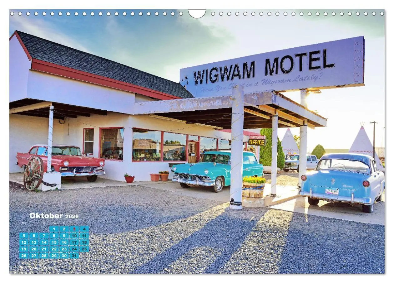 Bild: 9783457357019 | Historic Route 66 - National Scenic Byway (Wandkalender 2026 DIN A3...