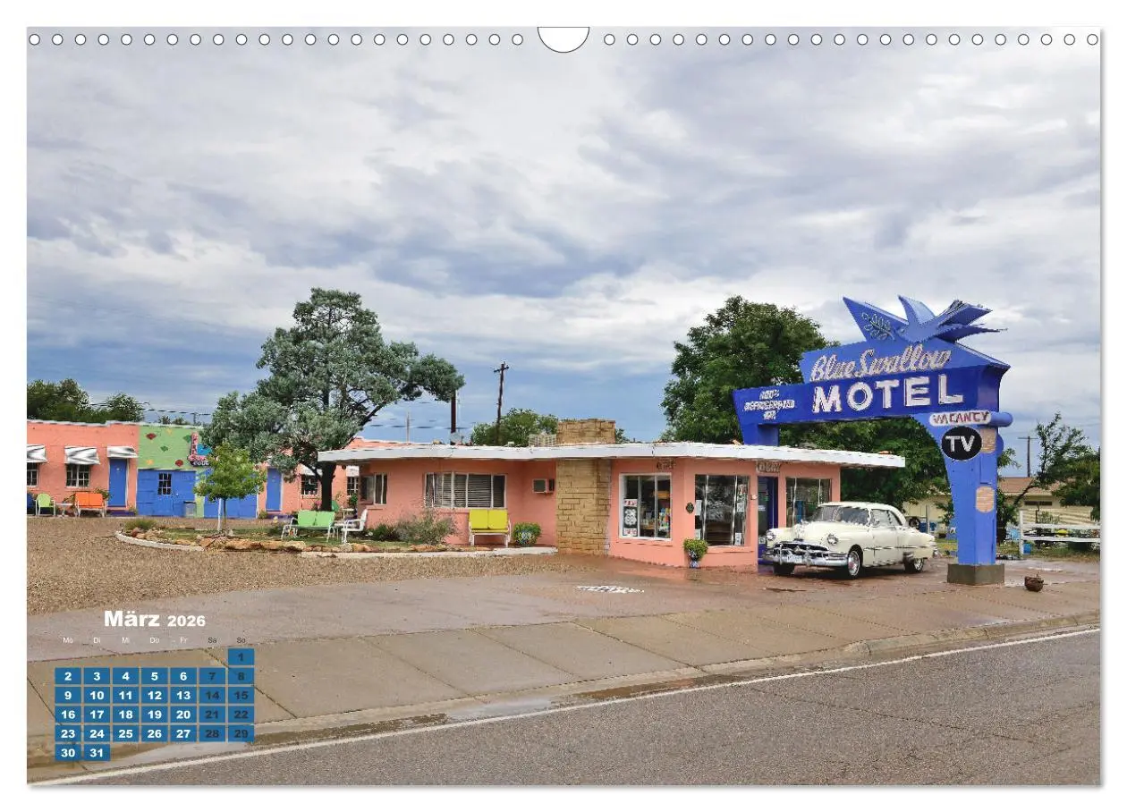 Bild: 9783457357019 | Historic Route 66 - National Scenic Byway (Wandkalender 2026 DIN A3...