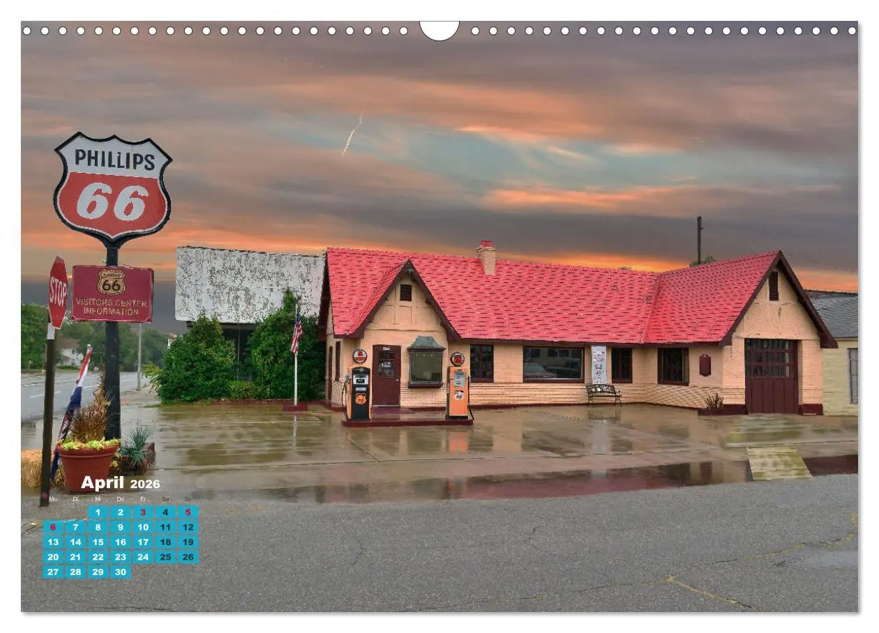 Bild: 9783457357019 | Historic Route 66 - National Scenic Byway (Wandkalender 2026 DIN A3...
