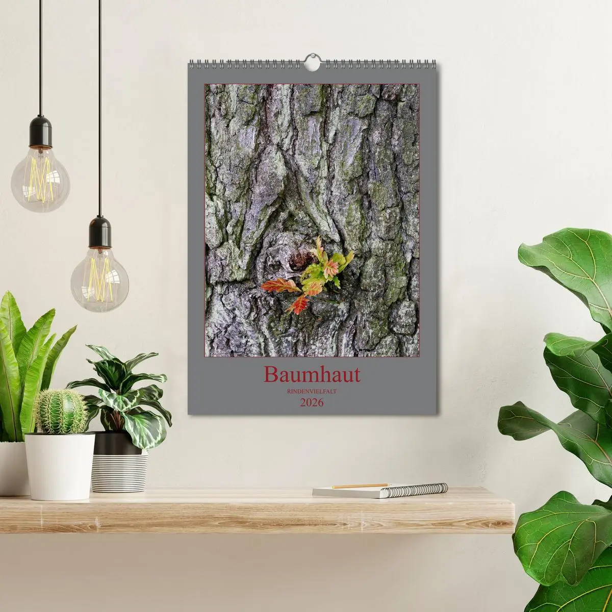 Bild: 9783516377019 | Baumhaut (Wandkalender 2026 DIN A3 hoch), CALVENDO Monatskalender