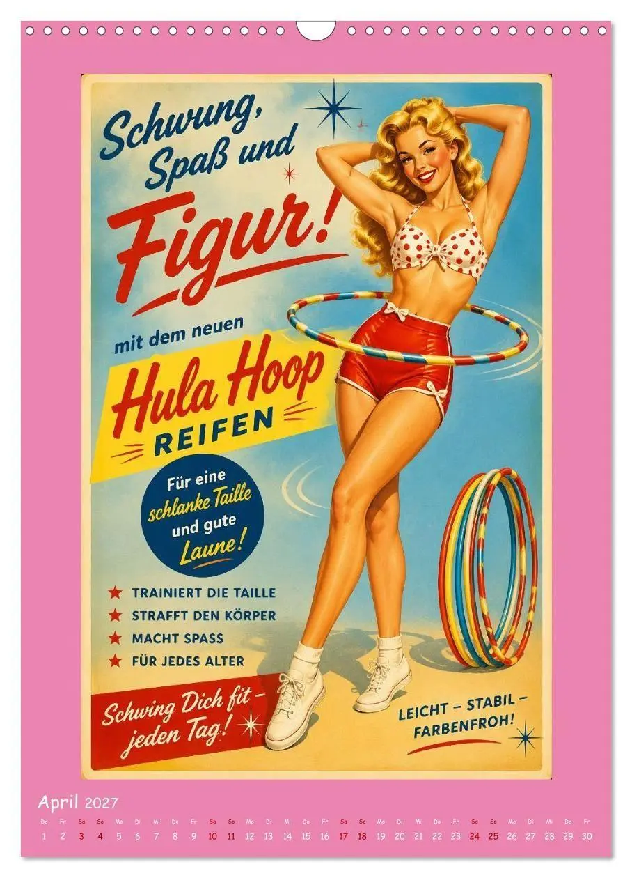 Bild: 9783594357019 | Retro-Reklame (Wandkalender 2027 DIN A3 hoch), CALVENDO Monatskalender