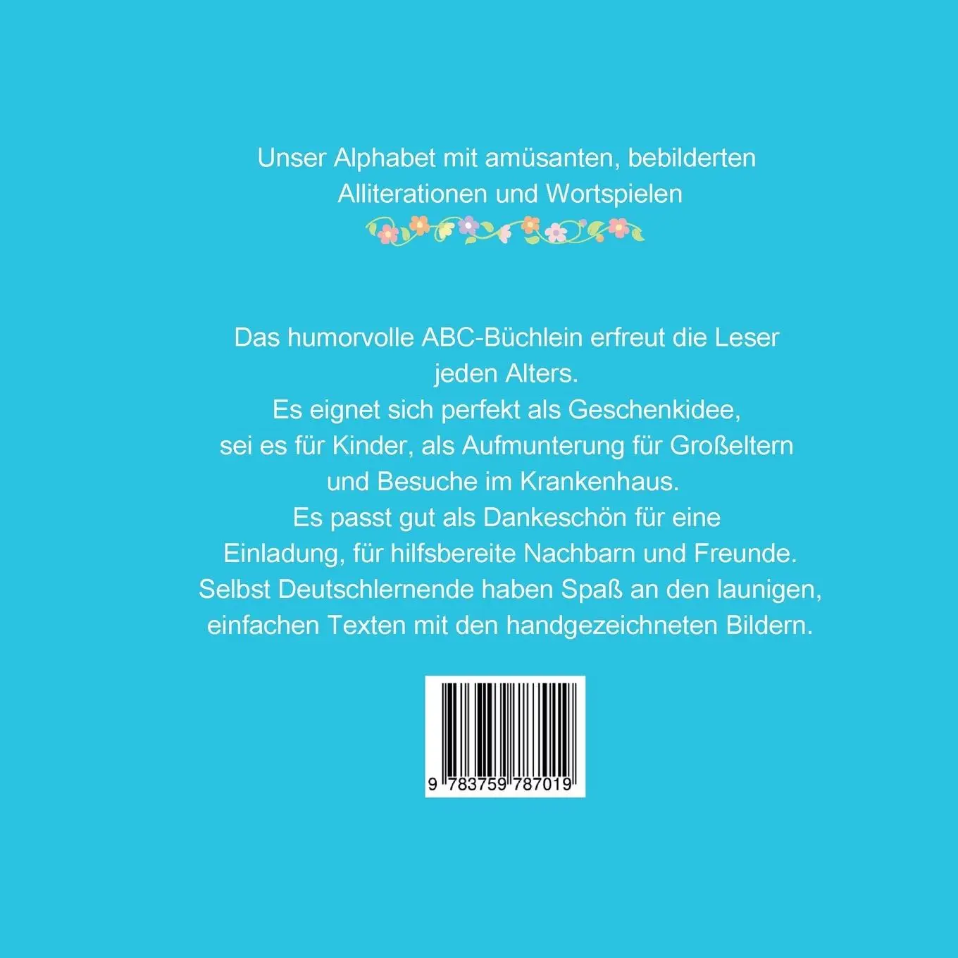Rückseite: 9783759787019 | SchmunzelABC | Rosemarie Till | Taschenbuch | Schmunzel ABC | 50 S.