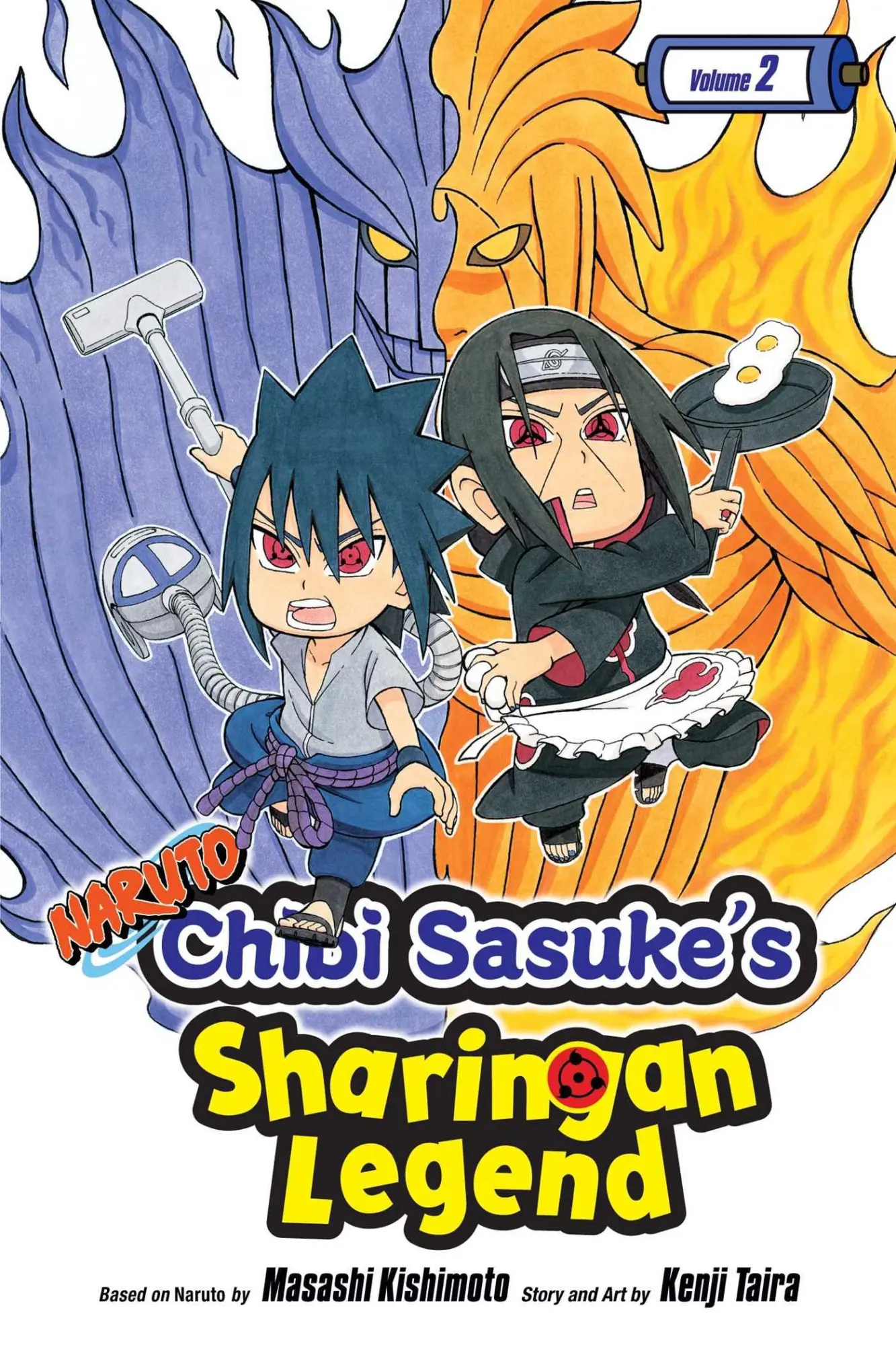 Cover: 9781421597119 | Naruto: Chibi Sasuke's Sharingan Legend, Vol. 2 | Kenji Taira | Buch