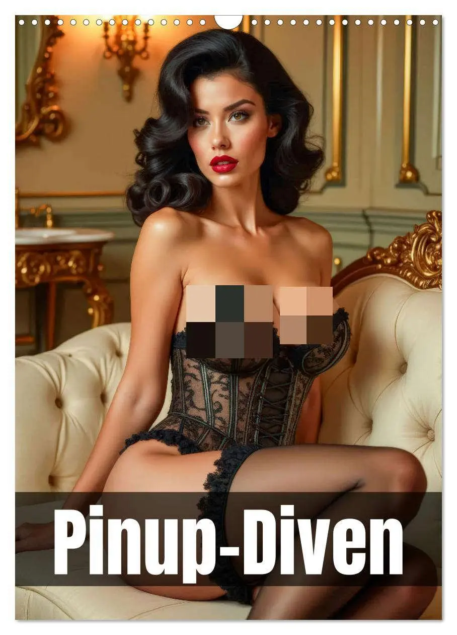 Cover: 9783457277119 | Pinup-Diven (Wandkalender 2026 DIN A3 hoch), CALVENDO Monatskalender