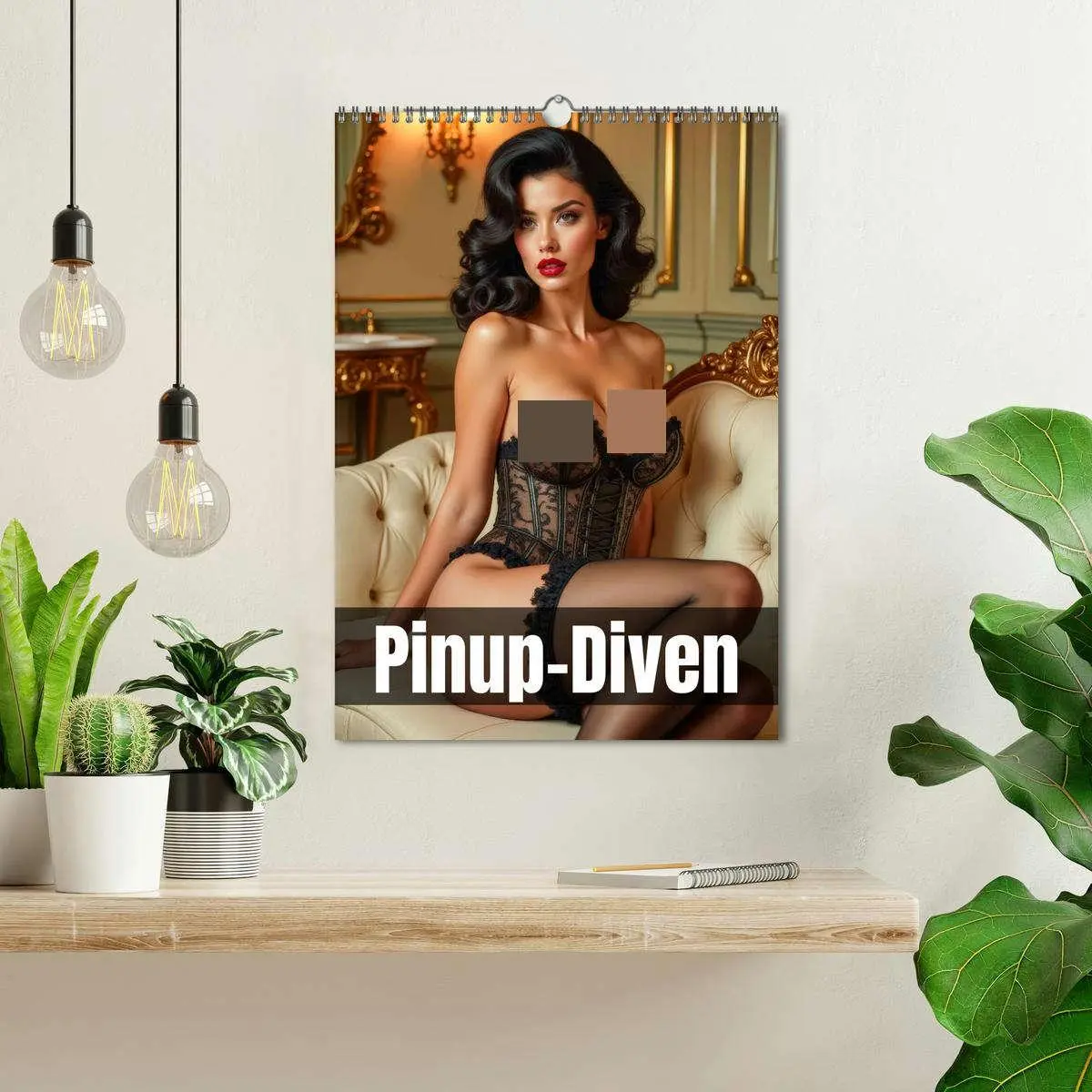 Bild: 9783457277119 | Pinup-Diven (Wandkalender 2026 DIN A3 hoch), CALVENDO Monatskalender