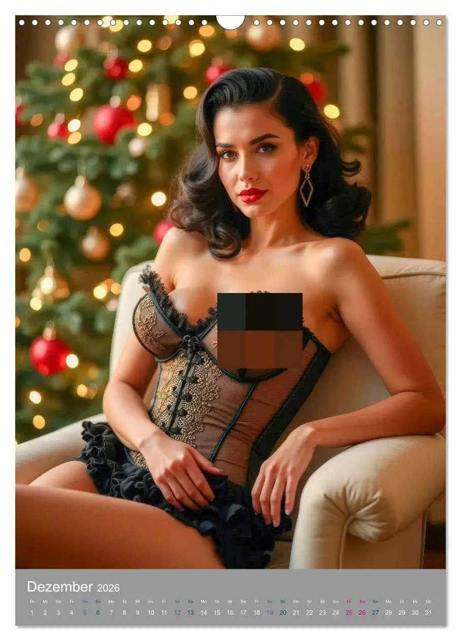 Bild: 9783457277119 | Pinup-Diven (Wandkalender 2026 DIN A3 hoch), CALVENDO Monatskalender