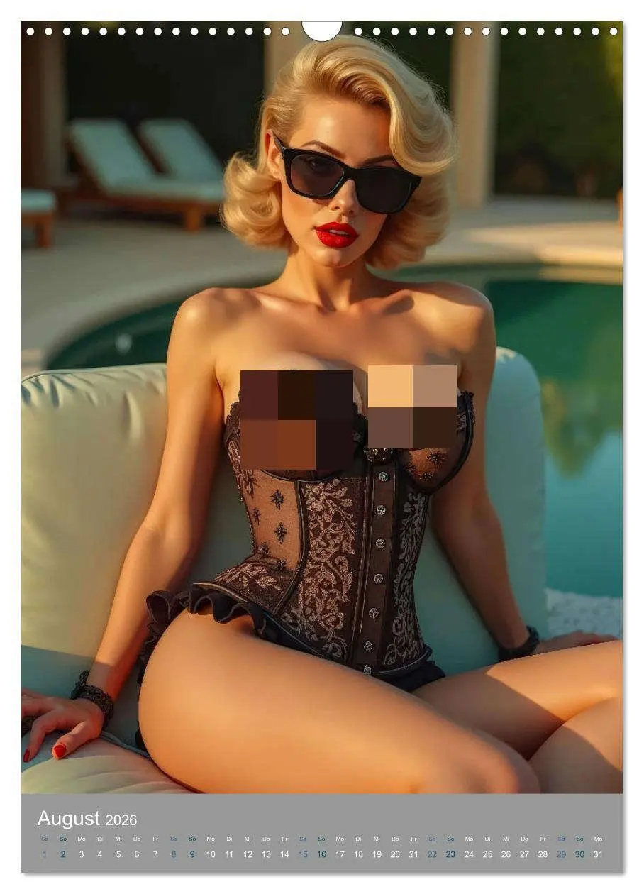 Bild: 9783457277119 | Pinup-Diven (Wandkalender 2026 DIN A3 hoch), CALVENDO Monatskalender