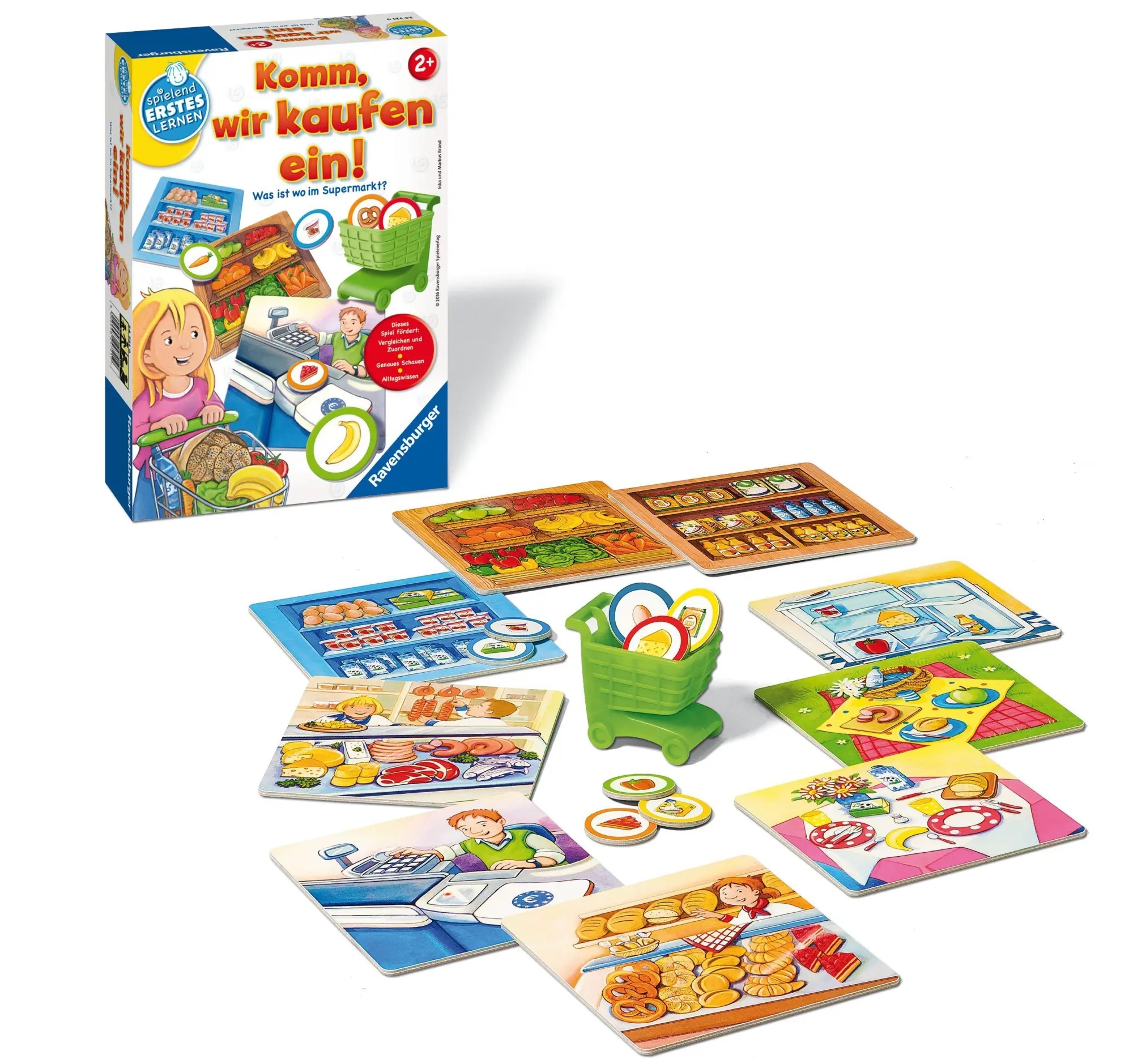 Bild: 4005556247219 | Komm, wir kaufen ein! | Was ist wo im Supermarkt? | Brand | Spiel