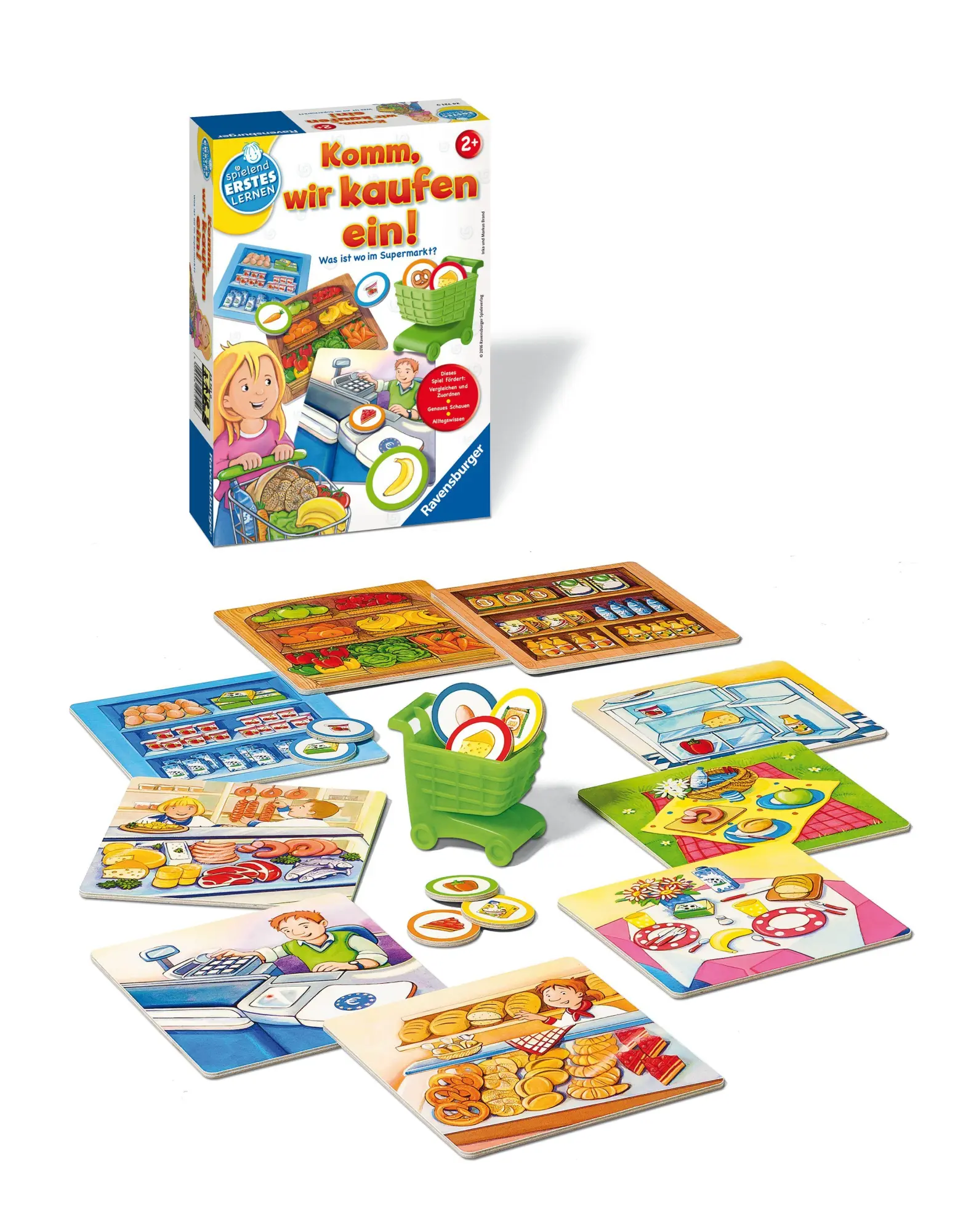 Bild: 4005556247219 | Komm, wir kaufen ein! | Was ist wo im Supermarkt? | Brand | Spiel