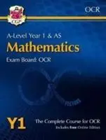 Cover: 9781782947219 | A-Level Maths for OCR: Year 1 &amp; AS Student Book with Online Edition