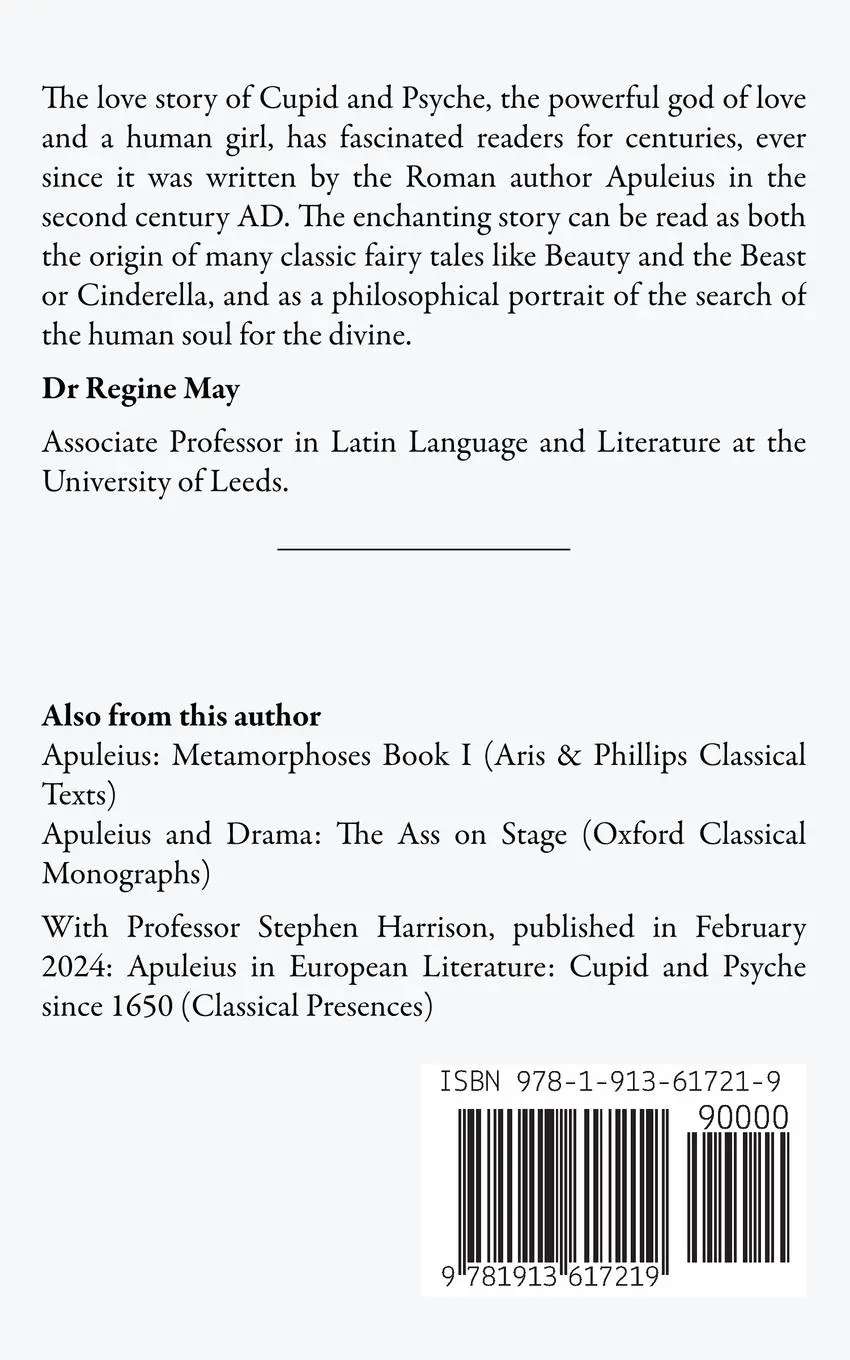 Rückseite: 9781913617219 | Apuleius | The Story of Cupid and Psyche | Regine May | Taschenbuch
