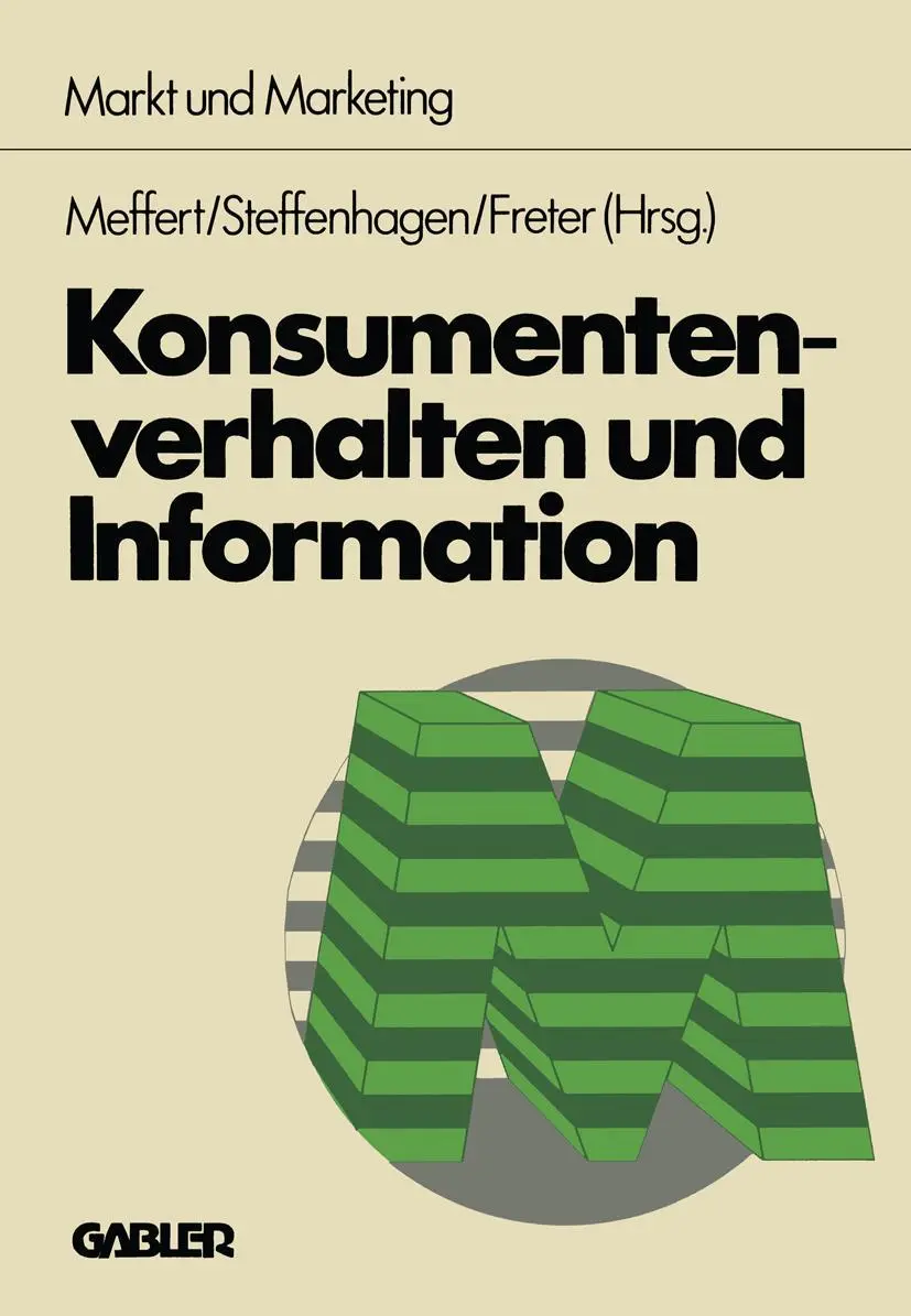 Cover: 9783409367219 | Konsumentenverhalten und Information | Heribert Meffert (u. a.) | Buch