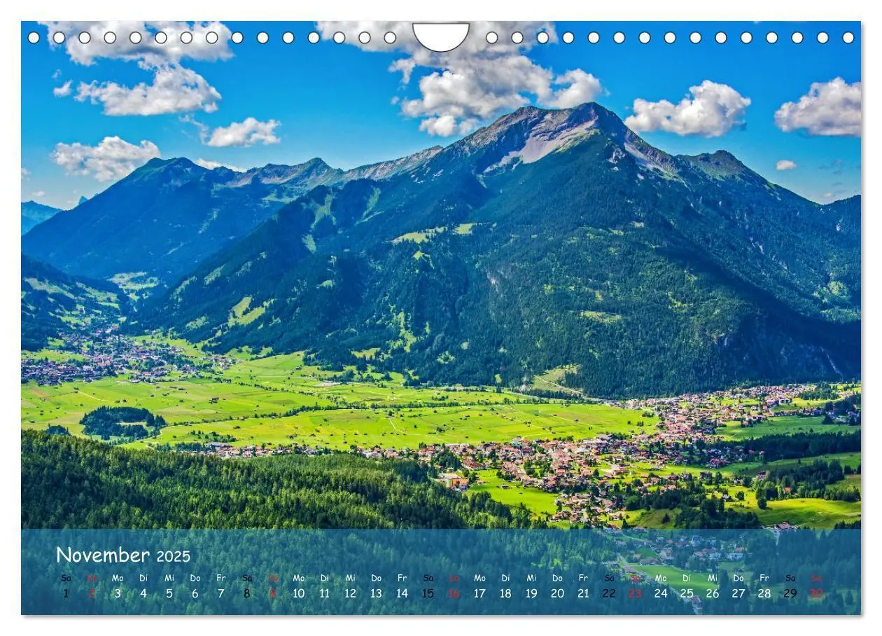 Bild: 9783435317219 | Naturparadies Zugspitzarena (Wandkalender 2025 DIN A4 quer),...
