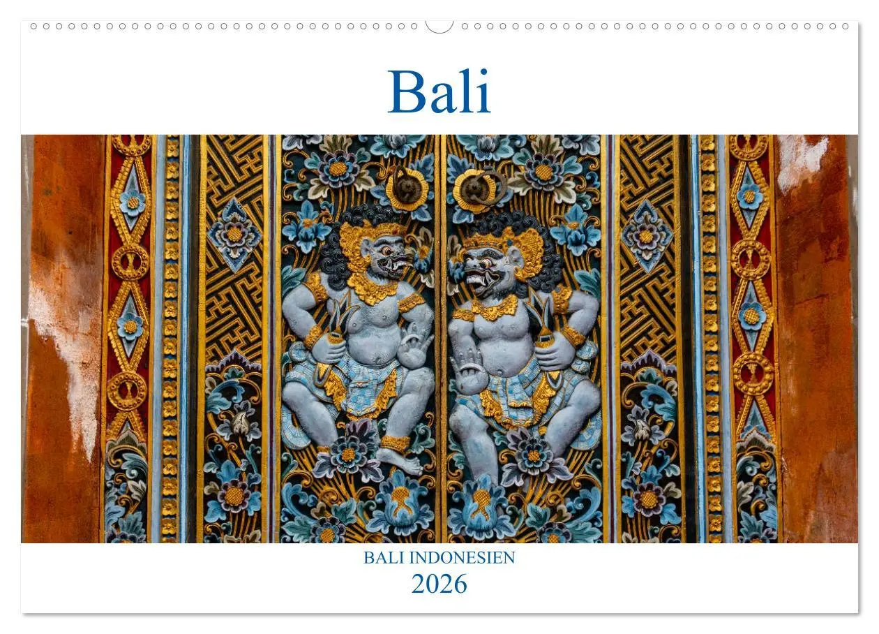 Cover: 9783457717219 | Bali Indonesien (Wandkalender 2026 DIN A2 quer), CALVENDO...