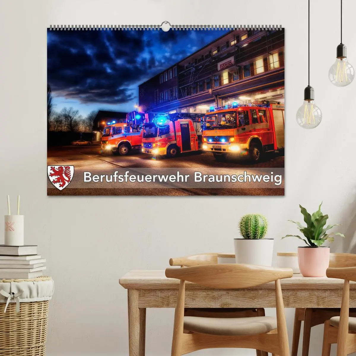 Bild: 9783457887219 | Berufsfeuerwehr Braunschweig (Wandkalender 2026 DIN A2 quer),...