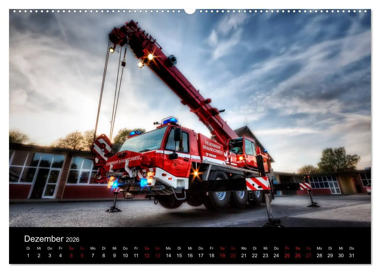 Bild: 9783457887219 | Berufsfeuerwehr Braunschweig (Wandkalender 2026 DIN A2 quer),...