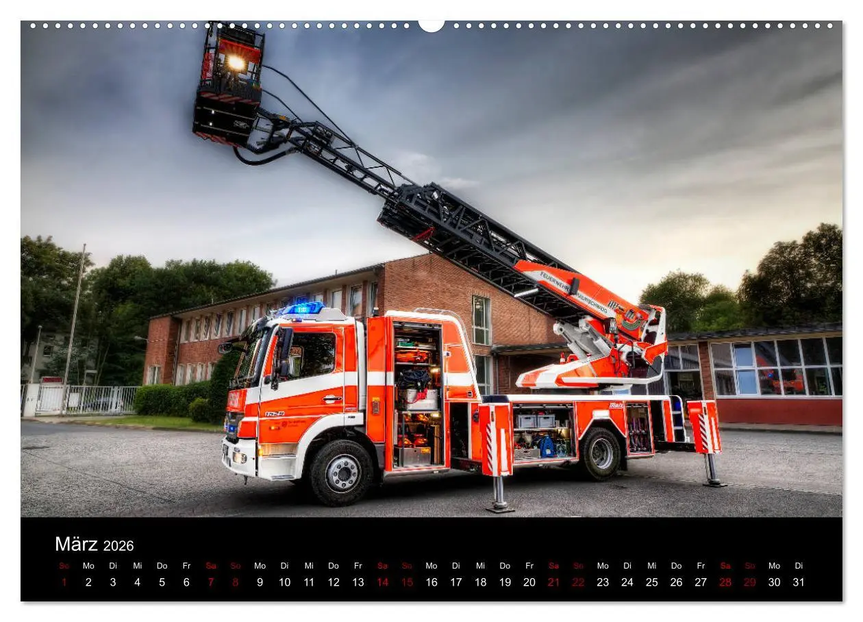 Bild: 9783457887219 | Berufsfeuerwehr Braunschweig (Wandkalender 2026 DIN A2 quer),...