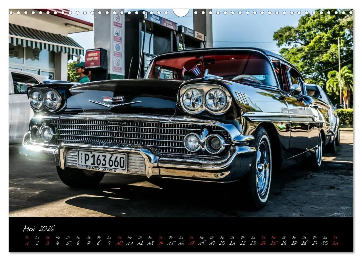 Bild: 9783516047219 | Kubas Klassische Automobile 2026 (Wandkalender 2026 DIN A3 quer),...