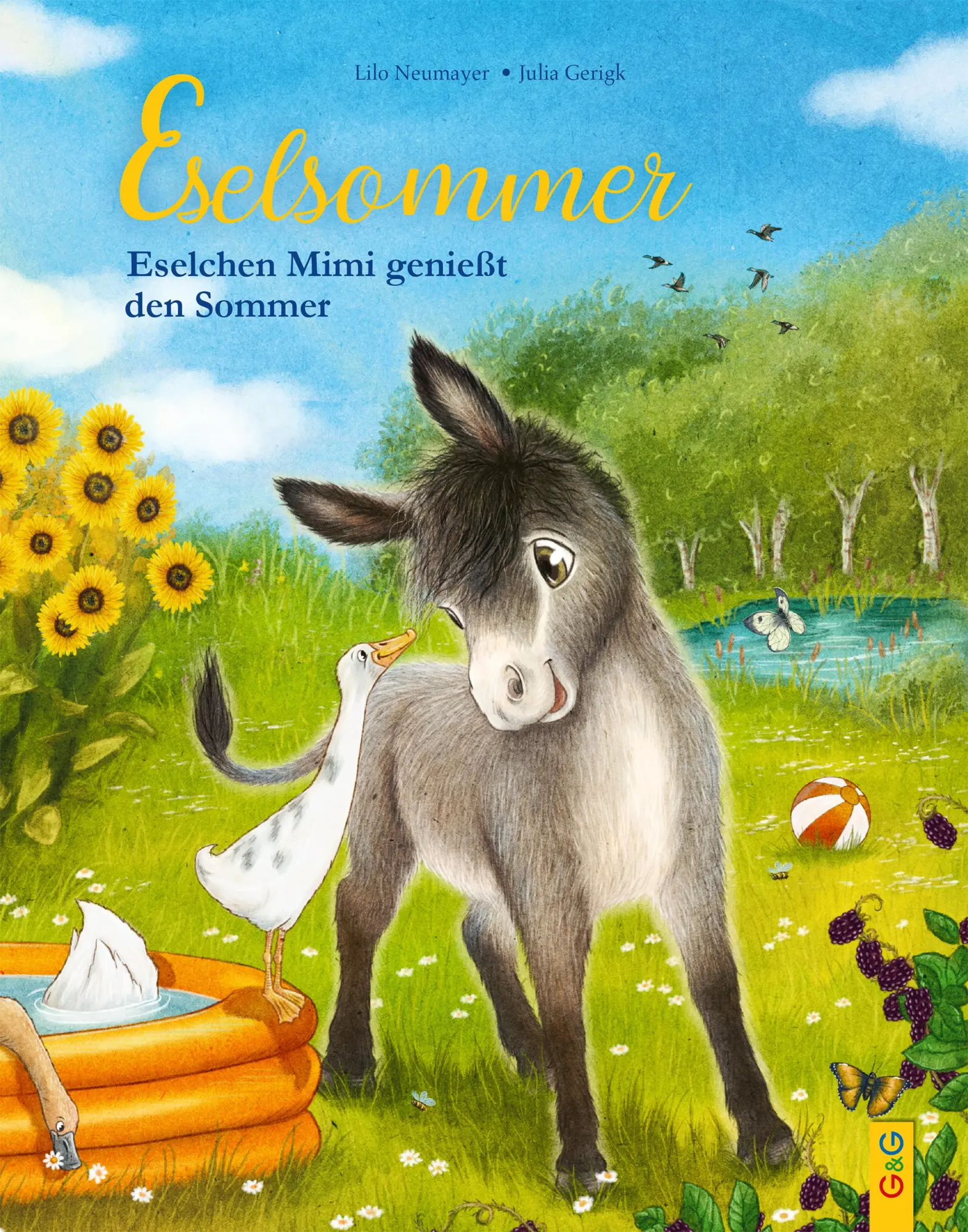 Cover: 9783707427219 | Eselsommer | Eselchen Mimi genießt den Sommer | Lilo Neumayer | Buch
