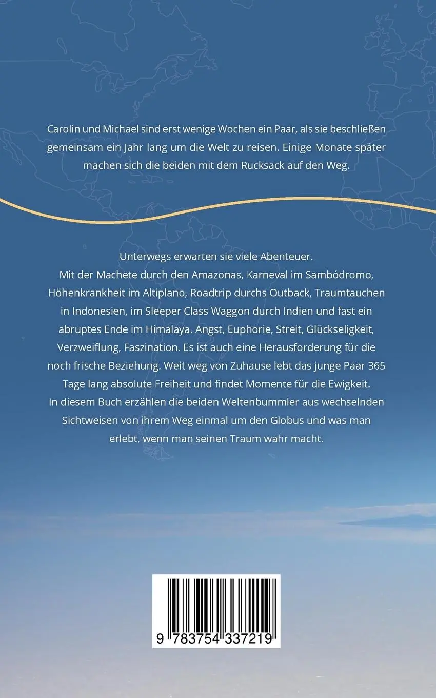 Rückseite: 9783754337219 | A Way - Weit Weg | Ein Jahr Weltreise zu zweit | Kristen (u. a.)