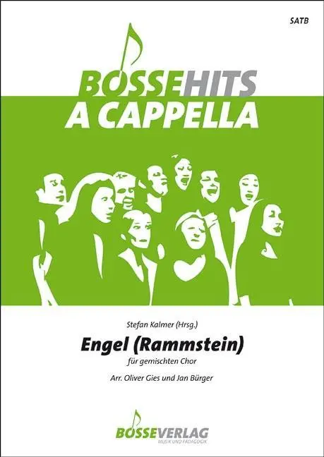 Cover: 9790201107219 | Engel | SATB | Rammstein | Taschenbuch | Bosse Hits a cappella | 2009
