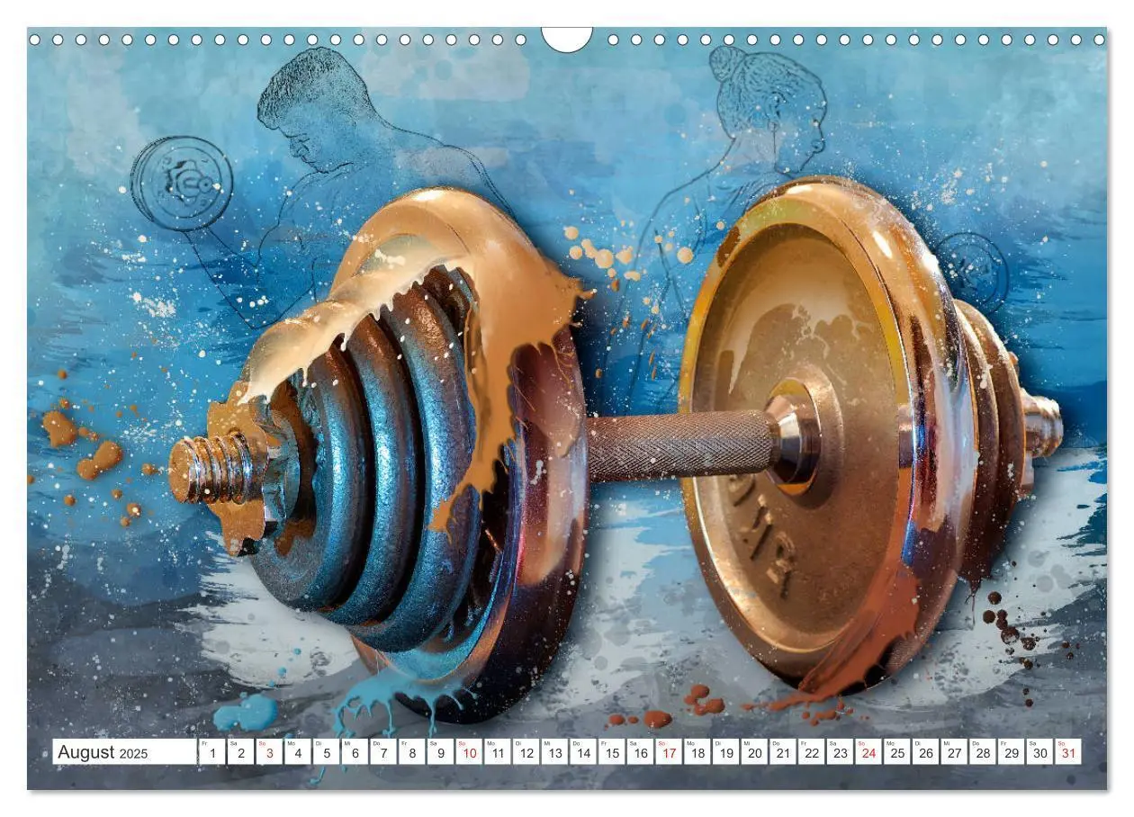 Bild: 9783435237319 | SPORT trifft SPLASH - normal war gestern (Wandkalender 2025 DIN A3...